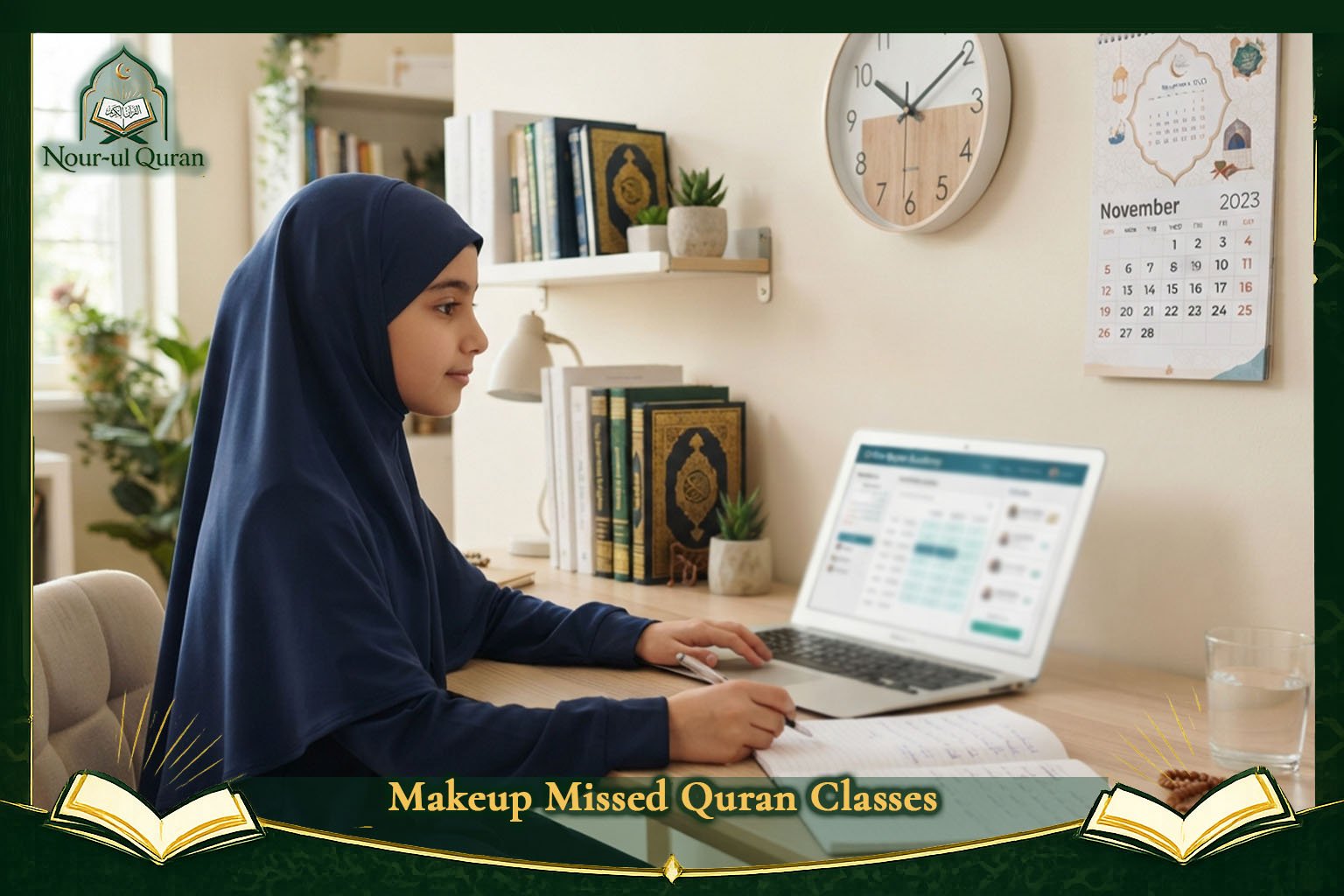 Makeup Missed Quran Classes: Our Policy