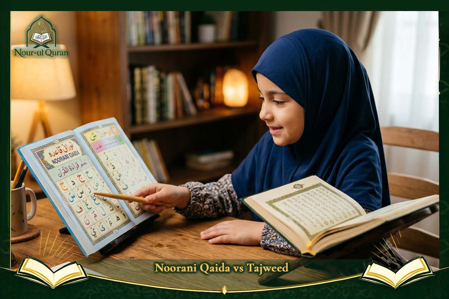 Noorani Qaida vs Tajweed: What's the Difference?